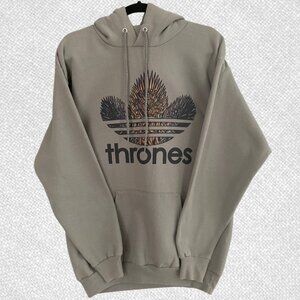 Game of Thrones Hoodie Rare Unisex Grey Size M